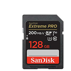 SANDISK, Memory card, Extreme pro sdxc card 128gb, SDSDXXD-128G-G