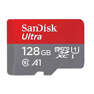 SANDISK, Memory card, Ultra microsd+adapter, SDSQUA4-128G-G SANDISK, Memory card, Ultra microsd+adapter, SDSQUA4-128G-G