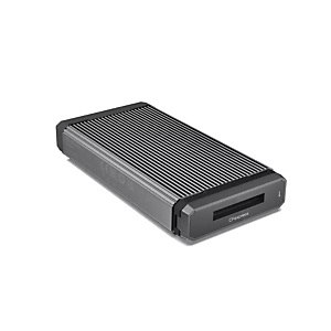 Sandisk PRO-READER CFexpress, CFexpress, Negro, 10000 Mbit/s, Aluminio, macOS 10.13+ Windows 10+, 60 mm SDPR1F8-0000-GBAND Sandisk PRO-READER CFexpress, CFexpress, Negro, 10000 Mbit/s, Aluminio, macOS 10.13+ Windows 10+, 60 mm SDPR1F8-0000-GBAND