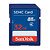 SanDisk SDSDB-032G-B35, 32 Go, SDHC, Bleu - 1