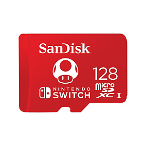SanDisk SDSQXAO-128G-GNCZN, 128 Go, MicroSDXC, 100 Mo/s, 90 Mo/s, Class 3 (U3), Rouge, Blanc SanDisk SDSQXAO-128G-GNCZN, 128 Go, MicroSDXC, 100 Mo/s, 90 Mo/s, Class 3 (U3), Rouge, Blanc