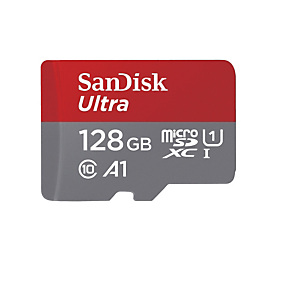 Sandisk Ultra, 128 GB, MicroSDXC, Clase 10, UHS-I, 120 MB/s, Class 1 (U1) SDSQUA4-128G-GN6FA Sandisk Ultra, 128 GB, MicroSDXC, Clase 10, UHS-I, 120 MB/s, Class 1 (U1) SDSQUA4-128G-GN6FA