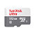 SanDisk Ultra, 512 Go, MicroSDXC, Classe 10, UHS-I, 100 Mo/s, Blanc, Gris SDSQUNR-512G-GN3MN - 1