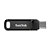 SanDisk Ultra Dual Drive Go, 32 Go, USB Type-A / USB Type-C, 3.2 Gen 1 (3.1 Gen 1), 150 Mo/s, Pivotant, Noir SDDDC3-032G-G46 - 2