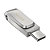 Sandisk Ultra Dual Drive Luxe, 128 GB, USB Type-A / USB Type-C, 3.2 Gen 1 (3.1 Gen 1), 150 MB/s, Girar, Acero inoxidable SDDDC4-128G-G46 - 3