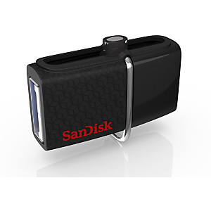SanDisk Ultra Dual Unidad flash USB 3.0, 16 GB, negro SanDisk Ultra Dual Unidad flash USB 3.0, 16 GB, negro