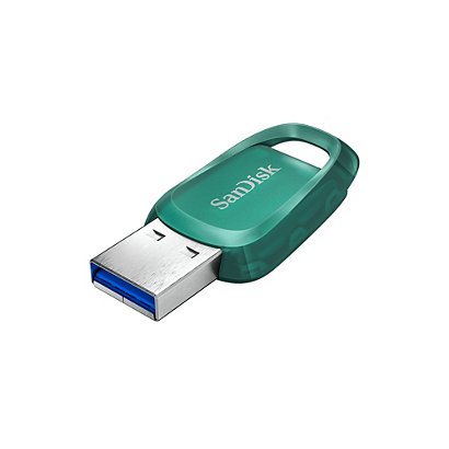 SanDisk Ultra Eco, 512 Go, USB Type-A, 3.2 Gen 1 (3.1 Gen 1), 100 Mo/s, Sans capuchon, Vert SDCZ96-512G-G46 - 1