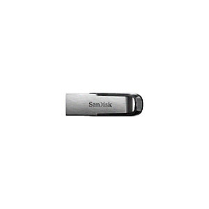 SANDISK Ultra Flair 128 GB USB 3.0 stick, zilver