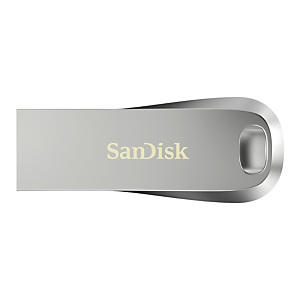 Sandisk Ultra Luxe, 128 GB, USB tipo A, 3.2 Gen 1 (3.1 Gen 1), 150 MB/s, Sin tapa, Plata SDCZ74-128G-G46