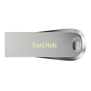 Sandisk Ultra Luxe, 256 GB, USB tipo A, 3.2 Gen 1 (3.1 Gen 1), 150 MB/s, Sin tapa, Plata SDCZ74-256G-G46 Sandisk Ultra Luxe, 256 GB, USB tipo A, 3.2 Gen 1 (3.1 Gen 1), 150 MB/s, Sin tapa, Plata SDCZ74-256G-G46