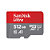 SanDisk Ultra microSD, 512 Go, MicroSDXC, Classe 10, UHS-I, Gris, Rouge SDSQUNR-512G-GN6TA - 1