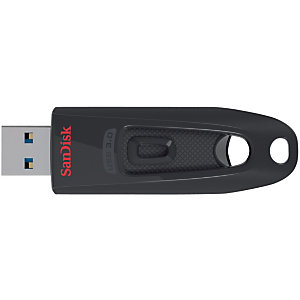 SanDisk Ultra Unidad flash USB 3.0, 128 GB, negro