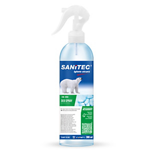 SANITEC DEO SPRAY, Inspiration d'acqua, Flacone spray 300 ml SANITEC DEO SPRAY, Inspiration d'acqua, Flacone spray 300 ml