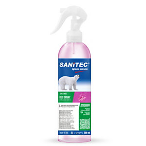 SANITEC Deodorante per ambienti e tessuti Deo Spray, Emozioni Fiorite, Flacone spray 300 ml