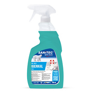 SANITEC Detergente disincrostante scioglicalcare IGIENIKAL, Fresh, Flacone spray 750 ml SANITEC Detergente disincrostante scioglicalcare IGIENIKAL, Fresh, Flacone spray 750 ml