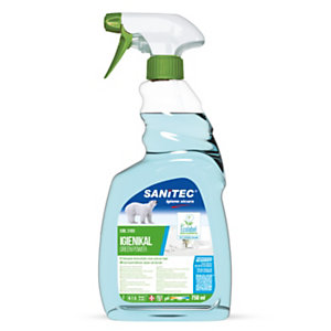 sanitec detergente disincrostante scioglicalcare igienikal green power, flacone spray 750 ml