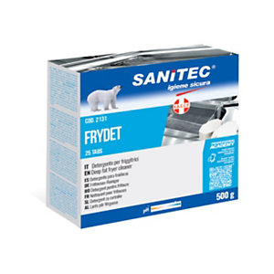 SANITEC Detergente in pastiglie per friggitrici FRYDET (confezione 25 pastiglie)