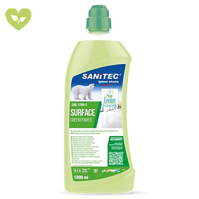 SANITEC Detergente universale per superfici dure Surface Green Power, 1000 ml