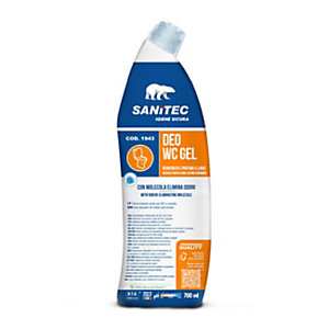 SANITEC Disincrostante acido per WC e orinatoi Deo WC gel, 700 ml