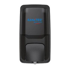 SANITEC Dispenser manuale per sapone liquido Easy Soap, Nero SANITEC Dispenser manuale per sapone liquido Easy Soap, Nero