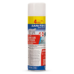 SANITEC Spray igienizzante a base alcolica SANI AIR GEYSER, Flacone da 500 ml