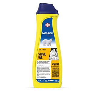 SANITEC STOVIL BAR POWER GEL Tutto in uno Detergente in gel con brillantante per lavastoviglie, Flacone 1000 ml SANITEC STOVIL BAR POWER GEL Tutto in uno Detergente in gel con brillantante per lavastoviglie, Flacone 1000 ml