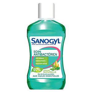 SANOGYL Bain de bouche Sanogyl antibactérien, flacon de 500 ml
