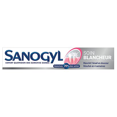 SANOGYL Dentifrice Sanogyl soin blancheur, tube de 75 ml