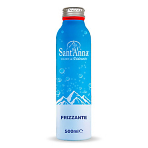 SANT'ANNA di Vinadio Acqua Minerale Frizzante in alubottle, 500 ml (confezione 12 pezzi) SANT'ANNA di Vinadio Acqua Minerale Frizzante in alubottle, 500 ml (confezione 12 pezzi)