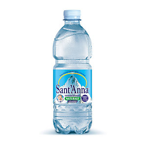 Sant Anna di Vinadio Acqua minerale naturale, Bottiglia di plastica, 500 ml (confezione 6 bottiglie)
