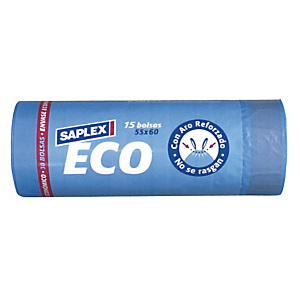 SAPLEX Bolsa de basura Eco 30 L. SAPLEX Bolsa de basura Eco 30 L.