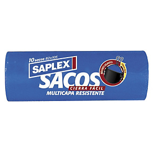 SAPLEX Bolsa de basura Multicapa 100 L. SAPLEX Bolsa de basura Multicapa 100 L.