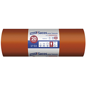 SAPLEX Bolsas de basura 110 L. heavy duty SAPLEX Bolsas de basura 110 L. heavy duty