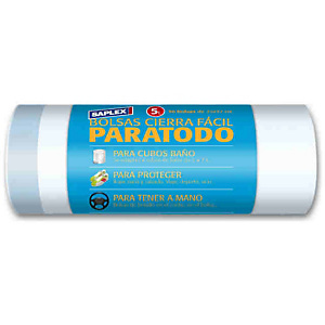 SAPLEX Bolsas paratodo 5 litros SAPLEX Bolsas paratodo 5 litros
