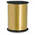 Satin effect curling gift ribbon, gold, 5mmx500m - 1