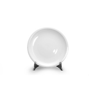 SATURNIA Piatto frutta in porcellana, Ø 20 cm, Collezione Roma, Bianco (confezione 12 pezzi) SATURNIA Piatto frutta in porcellana, Ø 20 cm, Collezione Roma, Bianco (confezione 12 pezzi)