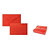 SAUL SADOCH REX, Imballaggio e spedizione, Cf100bigl + 100buste 9x14cm rosso, 8319R - 1