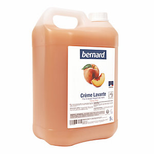 Savon crème Bernard parfum pêche 5 L