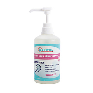 Savon liquide désinfectant Wyritol, flacon de 500 ml Savon liquide désinfectant Wyritol, flacon de 500 ml