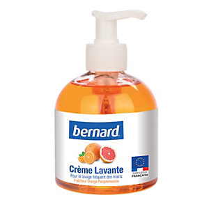 Savons crème Bernard orange pamplemousse 300 ml, lot de 6