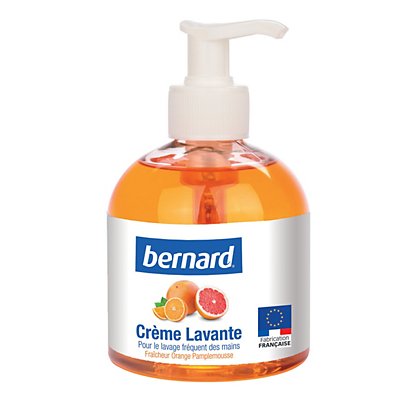 Savons crème Bernard orange pamplemousse 300 ml, lot de 6 - 1