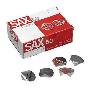 SAX Clip de oreja, aluminio anodizado, caja de 100 SAX Clip de oreja, aluminio anodizado, caja de 100
