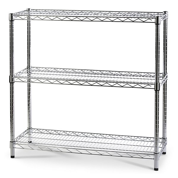 Scaffalatura leggera in acciaio cromato portata 150 kg - 4