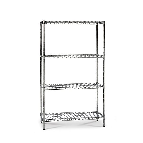 Scaffalatura leggera in acciaio cromato portata 150 kg - 10