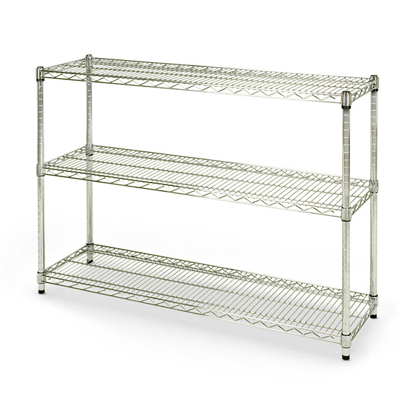 Scaffalatura leggera in acciaio cromato portata 150 kg - 1