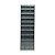Scaffale in lamiera elettrosaldata blu 1260 x 250 x 2000 mm con 96 cassetti - 3