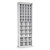 Scaffale in lamiera elettrosaldata blu 1260 x 250 x 2000 mm con 96 cassetti - 4
