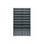 Scaffale in lamiera elettrosaldata blu 1260 x 250 x 2000 mm con 96 cassetti - 5