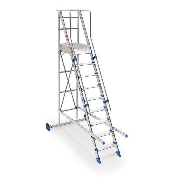 Scala movibile con piattaforma 3 gradini - 6