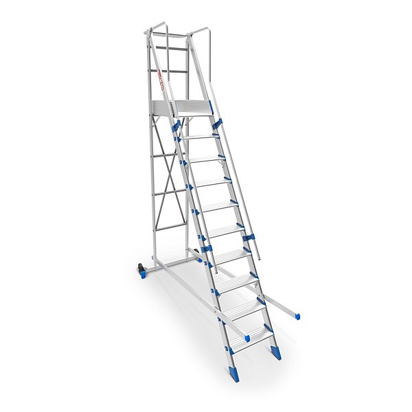 Scala movibile con piattaforma 3 gradini - 7